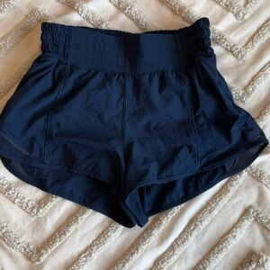 Women's Navy Blue Shorts